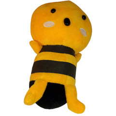 Cute Yellow and Black Plush Bumblebee Toy