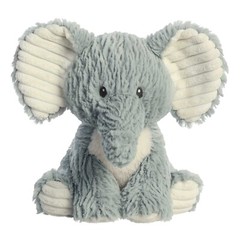 Gray Elephant Ebba Packey Plush Toy Stuffed Animal 9 inch Aurora Baby Toddler