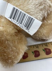 Caltoy Light Brown Teddy Bear 12″ Plush With Brown Sheer Bow With Felt Leaves