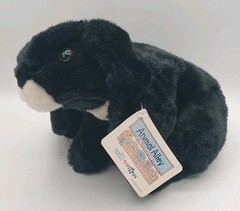 Animal Alley Floppy Ear Rabbit Plush Stuffed Animal Black White Toys R Us Tags
