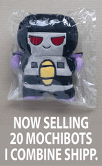 Transformers Mochibots Skywarp Plush Takaratomy Japan 2024 G1 Seekers Sealed New