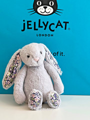 AUTHENTIC‼️Jellycat Small Blossom Silver Bunny Bloom – BNWT & Bag – Fast Ship