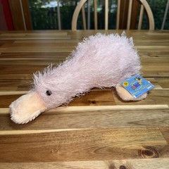 GANZ Webkinz Pink Googles Platypus HM208 Plush Stuffed Animal NEW unused CODE