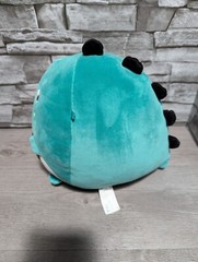 9″ Teal Blue Plush Fat Chubby Dinosaur Dragon Stuffed Animal Pillow Monster Toy