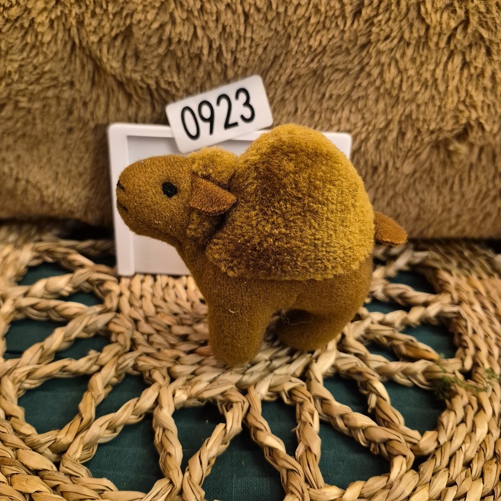 ✳️Mini Brown Buffalo Stuffed Animal Plush Beanbag Toy (Under 6 in)#️⃣0923
