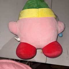 KIRBY with Sword JUMBO 16″ Large Mega Plush Nintendo Link Stuffed Toy with Tag