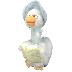 Mother Goose Animated Plush Nursery Rhyme Doll Cuddle Barn Talking Reads 14″