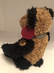 Dan Dee Brown And Black 100th Anniversary Bear Pre-owned12″ Plush Stuffed Animal