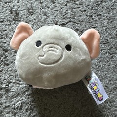 Squishmallows 5″ Flip A Mallows Tasha Mila Elephant Zebra Plush Toy – EUC!