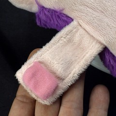 Pillow Pets “Fluttery Butterfly” Purple Pink Plush 2011 Pee Wees 18″NWT
