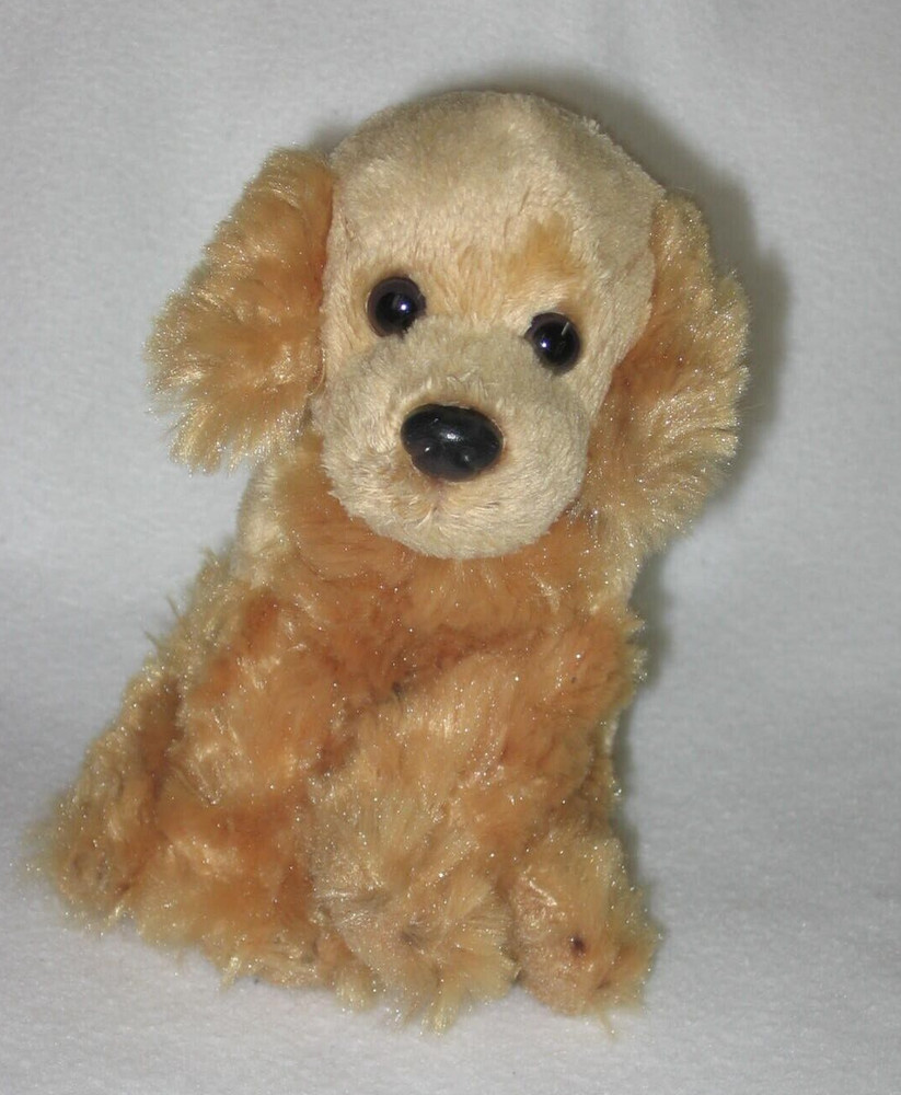 Demdaco Small Plush Puppy Dog Golden Retriever Plushie 6″