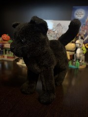 Douglas Cuddle Toy Black Cat 11″ Plush Midnight Early Run 2013 #1867
