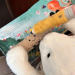Plush Smart Stationery Pencil Soft Toy 20cm Rare Retired Plush Trending Gifts