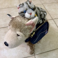 Target Cuddle Collab Baloo & Pan Plush Collector Set Cuddling Imaginative Play