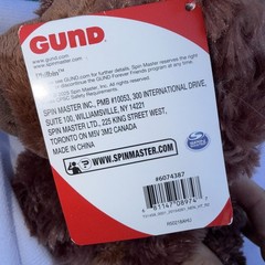 GUND Forever Friends: Philbin Classic Teddy Bear, As Seen One Size,