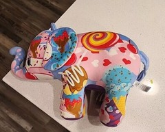 Pop Art Mammoth Sweetie Candy Hearts Cats VS Pickles 16″ Plush 2023 Elephant Toy
