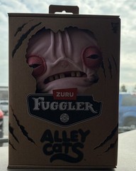 Fuggler Alley Cats 9″ WRINKLE McSTINKLES Little Hairless Cat Pink Sphinx Sphynx