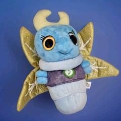 Glowies Fireflies Blue Firefly 11″ Glow-in-the-Dark Plush, Makes sound/lullabies
