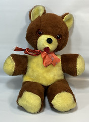 Vintage K. B. Bros Plush Teddy Bear “I’m a Musical” 17” Plush Wind Up