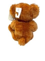Valentines Day Plush Teddy Bear With Red Velvet Heart & Bow