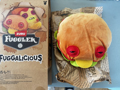New Fuggler Fuggalicious Urga Burga Hamburger 9″ Plush Walmart Exclusive Monster