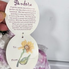 Vtg Aurora Pandora 2002 Sharon Lea Larsen RARE Flower Fairy Plush NEW Condition
