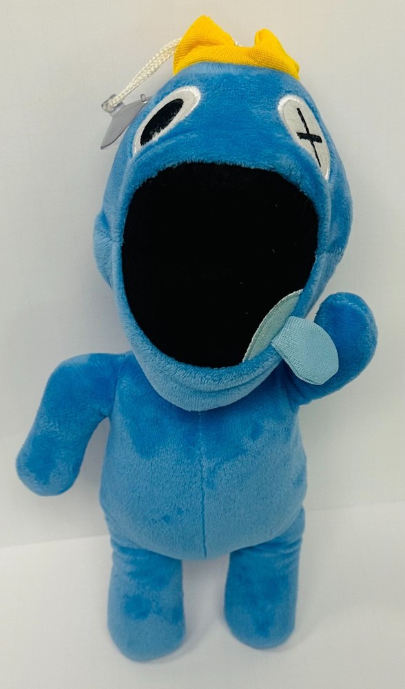 Rainbow Friends Horror Video Game Blue 12″ Plush with Suction Cup Stuffed Toy