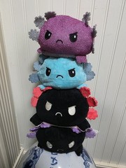 Squishmallows Axolotl Reversible Plush Multicolor Small SQAX-2023