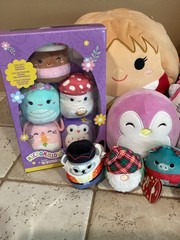 Lot of 10 New & Pre-Owned Squishmallows and Micromallows 2021 thru 2025