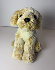 Aurora Plush Stuffed Dog Tan & Cream