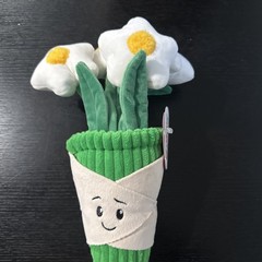 NEW GiggleScape DAISY FLOWER BOUQUET 12” Stuffed toy