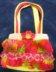 Douglas cuddle toys cloth skirt purse bag (rare)