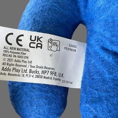 Rare Fuggler Sir Belch Blue Felt 10” Plush Doll Funny Ugly Monster Spin Master