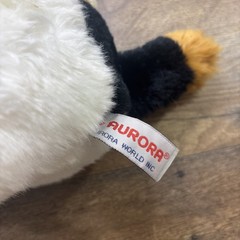 Aurora Calico Kitty Cat Plush in Winter Holiday Hat 8” Stuffed Animal