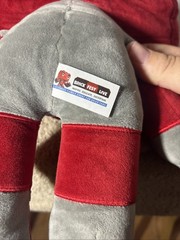 LEGO Brick Fest Live Red And Gray 13 Inch Tall Plush Man