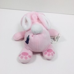 CUTETITOS Pink Bunny 7″ Stuffed Plush Bead Bag Toy E1-379