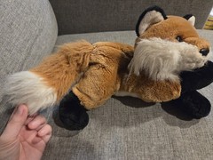 90s Aurora Flopsies Pal Finley Fox Super SOFT Plush Animal 15″ RARE HTF
