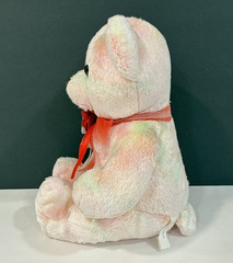 Golden Bear Co Pink and Green Teddy Bear Plush Stuffed Animal Toy 13″