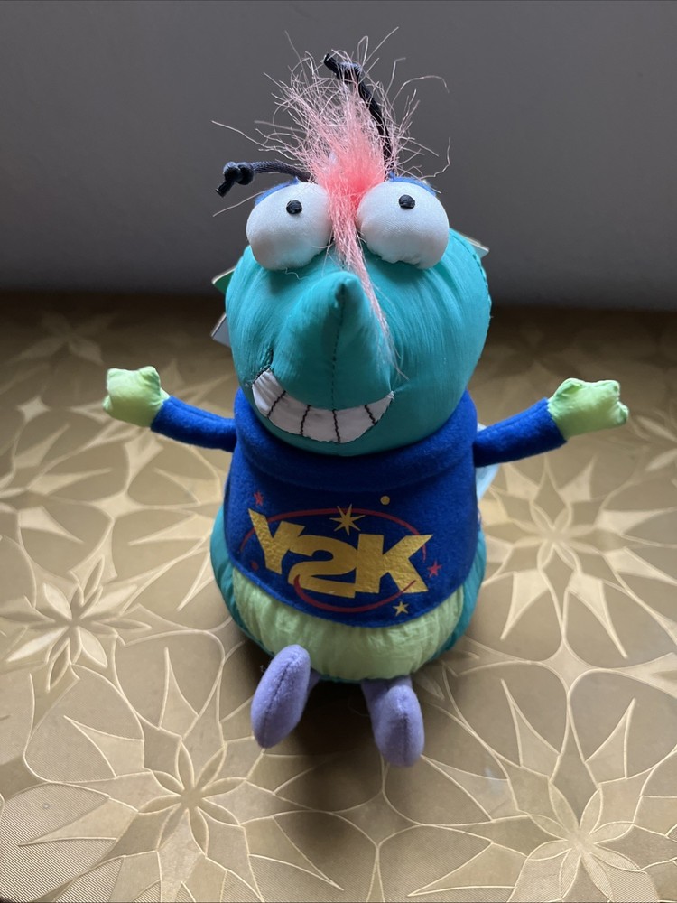 NWT LOUD TESTED HALLMARK Y2K CRASH BUG NEW YEAR’S – GREAT NOISE VTG PLUSH TOY