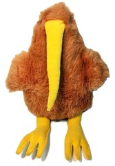 RARE Kuddly Kiwi Plush Bird New Zealand Cuddly LARGE Stuffed Animal Toy 15″