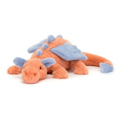 Jellycat Persimmon dragon Large new with tag 50 cm