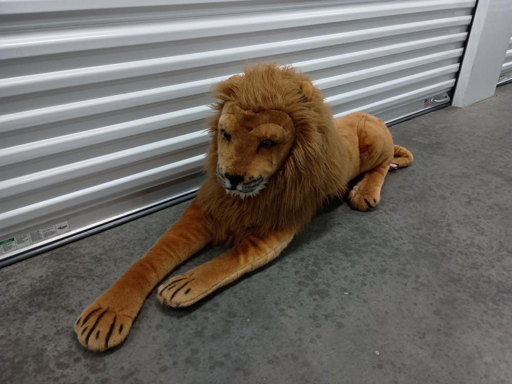 Melissa & Doug Huge Plush Lion Jumbo Stuffed Animal 76” Long King Of The Jungle