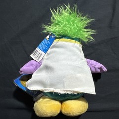 NOS Jakks Pacific Club Penguin Plush Max Rad Mad Scientist Green Disney Lab Coat