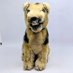 Vintage Dakin German Shepherd Dog Plush Stuffed Puppy with Collar