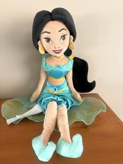 Princess Jasmine Plush Doll Toy 19” Aladdin Stuffed Soft Toy Disney Store