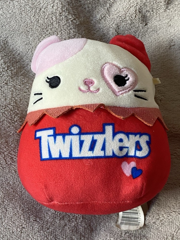 2021 Squishmallows Valentine’s Day Edition – Twizzlers – Karina 5” Plush Cat