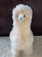 Shupaca Alpaca Plush 100% Handcrafted Real Fur EUC Made In Peru