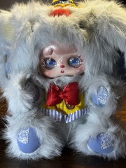 Mocici Adventure Doll 800% Plush blue with Iridescent eyes no card or box