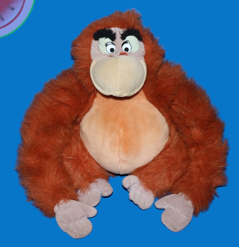 Vintage Jungle Book KING LOUIE 15″ Plush Orangutan Walt Disney World Ape Monkey