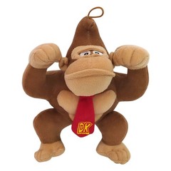 Nintendo Donkey Kong DK Plush 10″ Super Mario Stuffed Animal No Tag Used Good